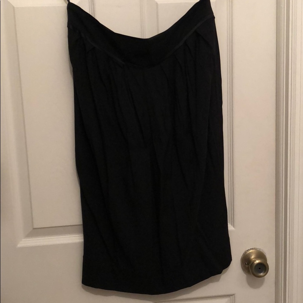 Karen Zambos strapless dress